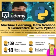 [Video Course] Machine Learning, Data Science and Generative AI with Python