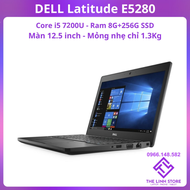 Laptop Dell Latitude E5280 màn 12.5 inch - Core i5 7300u 8G 256G SSD