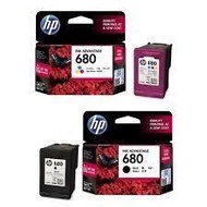 HP 680 Ink Cartridges - Black & Tri-Color (Cyan, Magenta, Yellow)