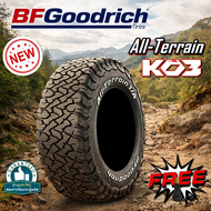 ยางรถยนต์ ขนาด 265/75R16 รุ่น All-Terrain Ko3 ยี่ห้อ BF Goodrich (แถมจุ๊บลม)