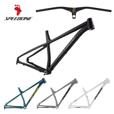 SPEEDONE 29'' Racetrack Bike Frame Ultralight Aluminum Alloy Mountain Bike Hardtail Frame Internal R
