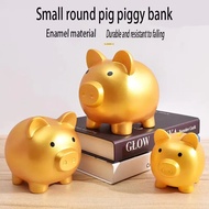 Golden Pig Savings Bank Children's Gift Savings Bank Vinyl Children's Little Pig Savings Bank