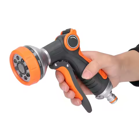 High Pressure Garden Water Sprayer Lawn Hose Spray Water Nozzle Washer Nozzle Car Washing Cleaning C