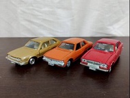trok2274 Tomica Dandy Accord Bluebird 2000G6 Galant 合金車模套裝，復古模型車玩具
