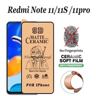 For Xiaomi Redmi Note 11S 11pro 10 Pro 10S Redmi 10C 9T 9A Ceramic Tempered Glass Film for Xiaomi 11T Pro 11 Lite 5G NE Frosted Ceramic Film