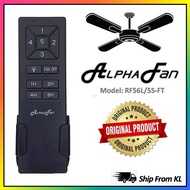 [ORIGINAL] ALPHA Fan - 5 Speed Ceiling Fan Remote Control (RF56L/5S-FT)