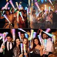 ~~ led Glow Stick Flash Stick Wedding Glow Stick Color Flashing LED Fiber Optic Stick