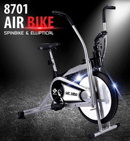 HTD Sport Sepeda Statis Air Bike Cardio Alat Olahraga Fitness Gym Model 8701/8703