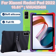 Tablet Stand Fashion For Xiaomi Redmi Pad 10.61'' 2022 Universal Thickened four corners Protective Shockproof Xiaomi Redmi Pad 10.61'' VHU4254IN Soft Silicone Xiaomi Case