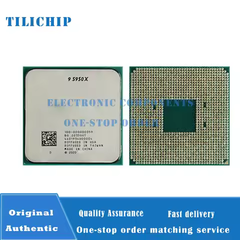 R9 5950X 3.4 GHz 16 Cores 32 ThreadsCPU processor