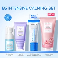 [SKIN SET] SKINTIFIC 4pcs Hot Set-Serum+Moisturizer+ Cleanser+Sunscreen Glowing Set/Acne Set/Repair 