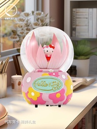 Jarll Hellokitty Flower Fairy Crystal Ball Music Box Music Box For Girls Birthday