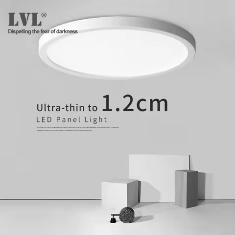Led Panel Light 6W 9W 13W 18W 24W Surface Ceiling Downlight AC85-265V Round Ceiling Lamp For Indoor 