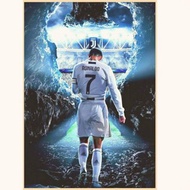 Cr7 Football Star Ronaldo Poster Retro Poster Home Bar Cafe Art Wall Sticker Collection Picture Wall