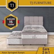 Olympic Springbed Eero 2 in 1 / Kasur Spring Bed 2in1 Full Set