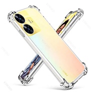 Mobile Phone Case Realme C55 Clear Shockproof Silicone TPU