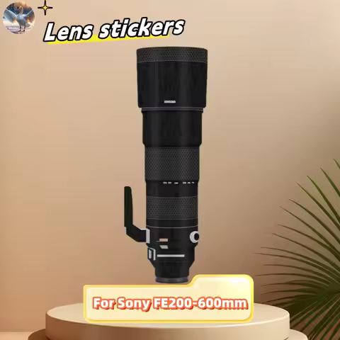 for Sony FE200-600mm Camera Lens stickers, precision cut wear-resistant protective film, DIY skin