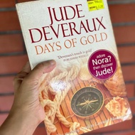 Jude Deveraux Days of Gold Historical Romance Fiction English Preloved Novel Book