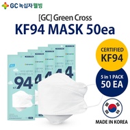 [GC Green Cross] Bio Selfcare KF94 MASK(L/S Size, 50ea) - 5 in 1 Pack x 10 Packs