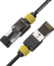 LINKUP - [Tested with Versiv CableAnalyzer] Cat7 Ethernet Patch Cable -5 FT (6 Pack) 10G Double Shie