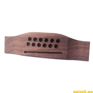 zwinz2 Rosewood Bridge for 12 String Acoustic Guitar Accessories Part Replacement
