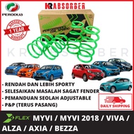 [Daily Ship] Viva / Myvi / Myvi 2019 / Alza / Axia / Bezza Spring Sport 4flex-Sport Spring-Suspentio
