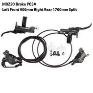 Shimano DEORE XT M8200 M8220 Brake Hydraulic Disc Brake MTB J05A J04C P03A P04C Brake Pads M8200 Bra