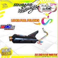 Standard Racing Exhaust Sugigigi Nalpot WRC/ Neck Full Rainbow Fulsytem PNP BEAT/Vario/Mio/Scoopy/Ge