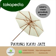 payung taman kayu jati