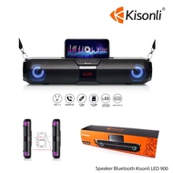 SPEAKER BLUETOOTH KISONLI LED 900 LED900 RGB Nirkabel tanpa wayar no cable tidak berkabel