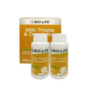 BIO LIFE MILK THISTLE AND DANDELION TABLETS