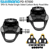 SHIMANO SPD PD R7000 Bicycle Pedal Self-locking 105 Single Sided Carbon Body Competition Road Bike P
