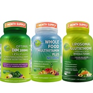 SUPPLEMENTS STUDIO Whole Food Multivitamin no iron with Liposomal Glutathione & DIM Hormonal Balance