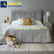 Happy Box Furniture Waterproof Fabric Divan King Size Bed / Katil King