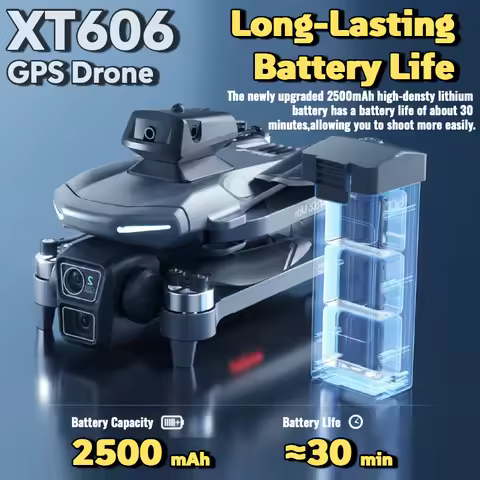 For Xiaomi XT606 MAX GPS Drone RC with LCD Screen 8k/4k Professional HD Camera FPV 360° Obstacle Avo