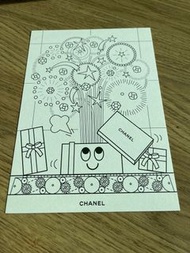 Chanel postcard ( jewellery’s VIP gift)
