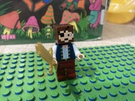 Minecraft 積木人仔連金色劍仔