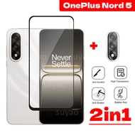 For OnePlus Nord 5 Nord5 1+ Screen Protector Camera Lens OnePlusNord5 1+Nord5 Phone Glass Tempered F