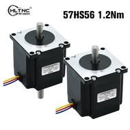 57x56 D 8mm 6.35mm NEMA23 4 Wire 3A 1.2N.m 180Oz-in NEMA 23 Stepping  Stepper Motor for CNC Engravin