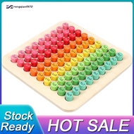 Mathematics 9X9 Multiplication Board Table Math Toy Wooden Learning Digital Early Education Wooden T