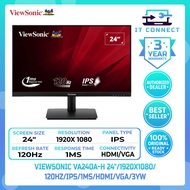 VIEWSONIC VA240A-H Full HD Monitor 24" 1920X1080 120HZ VRR Super IPS 1MS HDMI VGA 3YW