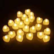 迷你心型LED蠟燭燈 Mini Heart LED Flameless Candle