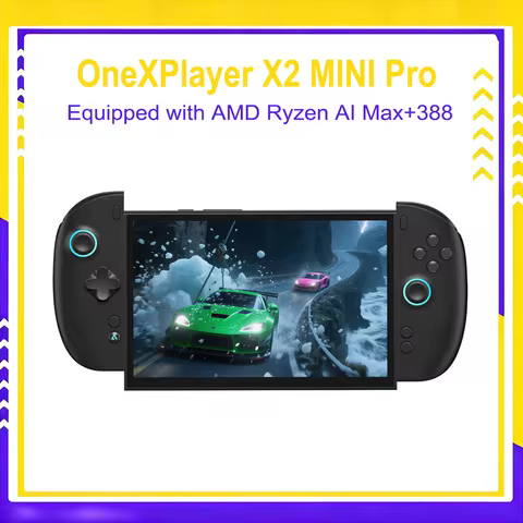 ONEXPLAYER X2 Mini Pro 3-in-1 Handheld Game Console AMD Ryzen AI Max+388 8.8 Inch Windows 11 Portabl