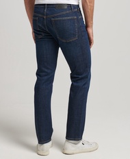 Superdry Organic Cotton Slim Straight Jeans - Rutgers Dark Ink