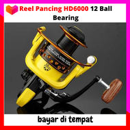 Reel Pancing HD6000 12 Ball Bearing / Gulungan Pancing / Reel Pancing / Reel Pancing Ryobi / Reel Pancing Daiwa / Reel Pancing Laut / Reel Pancing Maguro / Reel Pancing Shimano / Reel Pancing Power Handle