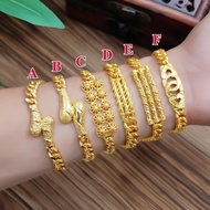 24k Gold Dubai Chain Bracelet