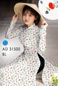 ÁO DÀI MẪU A001 -- THIẾT KẾ TRUYỀN THỐNG LUA TƠ NHÂT IN 7D CO GIÃN SANG TRỌNG