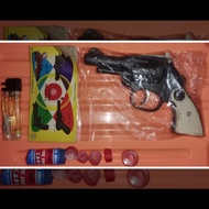 Pistol dompis doblis peluru kertas bentol jadul lawas Hongkong