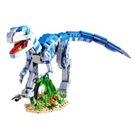 Velociraptor 3D Green Predator Dinosaur model toy 649 p z s model 666-51P