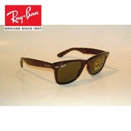 2026 [Original] Rayban Fashion Casual Sunglasses New Wayfarer Rb 2140 902 Tortoise Frame 50ml